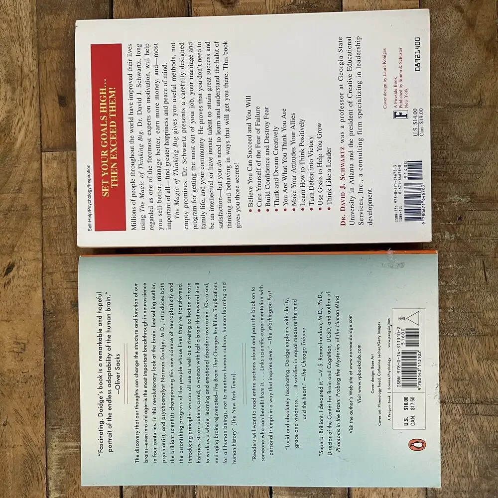 Self Help Business Psychology Mixed Book Lot of 8